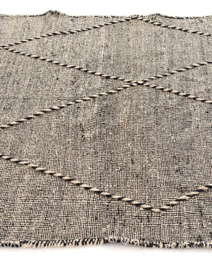 Detail image of 5' 2 x 8' 5  Hand Knotted Moroccan Wool Rug