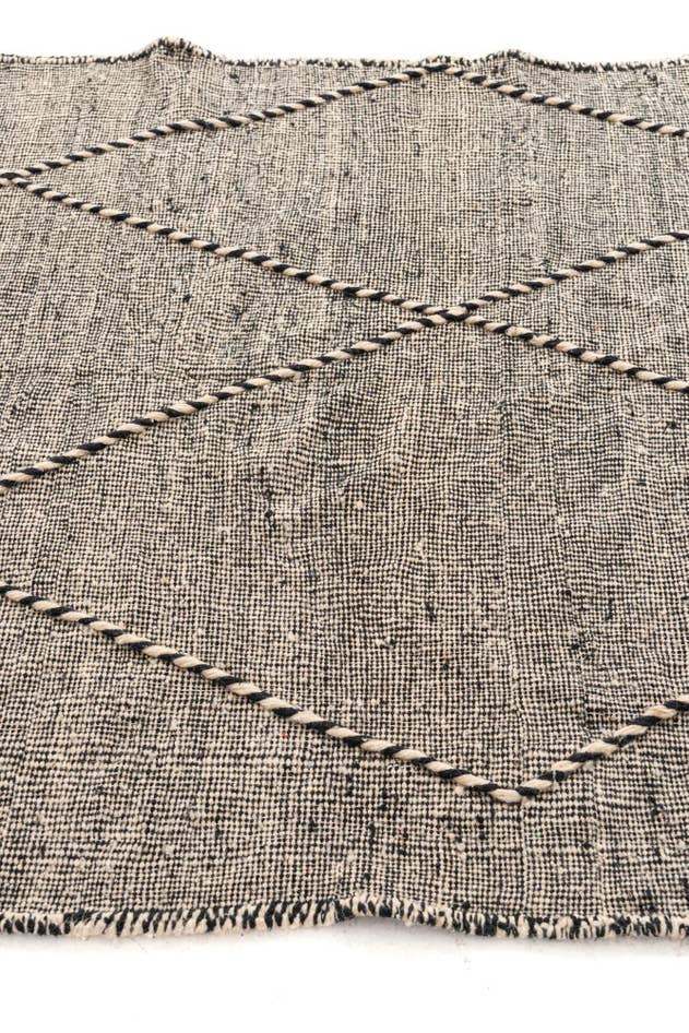 Detail image of 5' 2 x 8' 5 Hand Knotted Moroccan Wool Rug