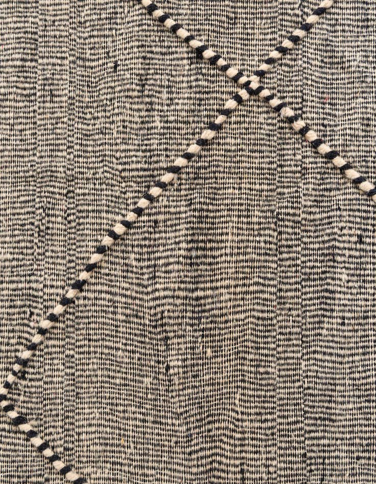 Detail image of 5' 2 x 8' 5  Hand Knotted Moroccan Wool Rug