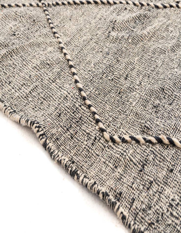 Detail image of 5' 2 x 8' 5  Hand Knotted Moroccan Wool Rug