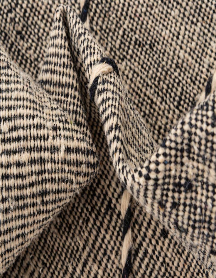 Detail image of 5' 2 x 8' 5  Hand Knotted Moroccan Wool Rug