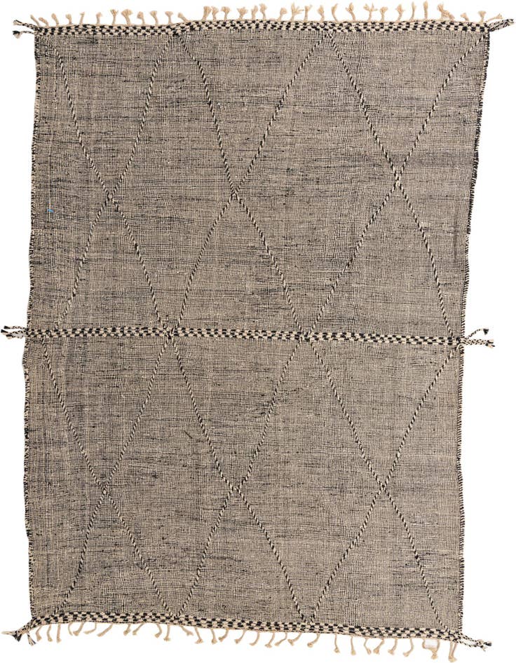 Detail image of 9' x 13' 3 Hand Knotted Moroccan Wool Rug