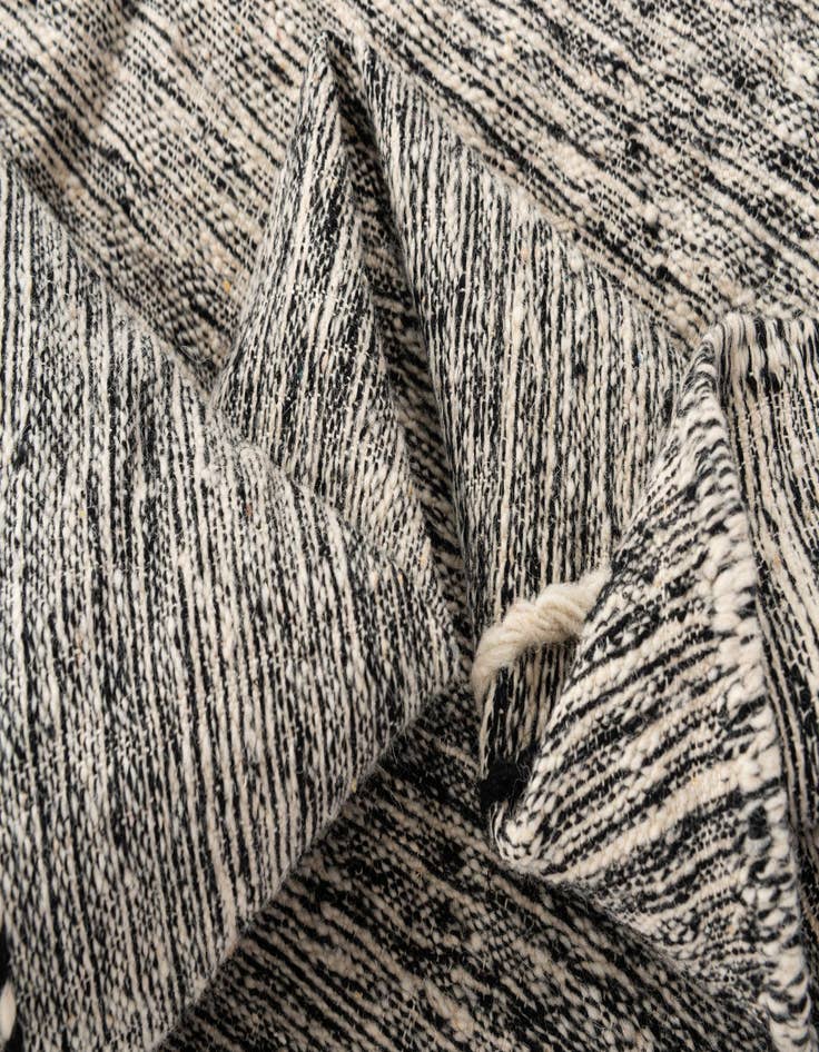 Detail image of 6' 6 x 9' 4  Hand Knotted Moroccan Wool Rug