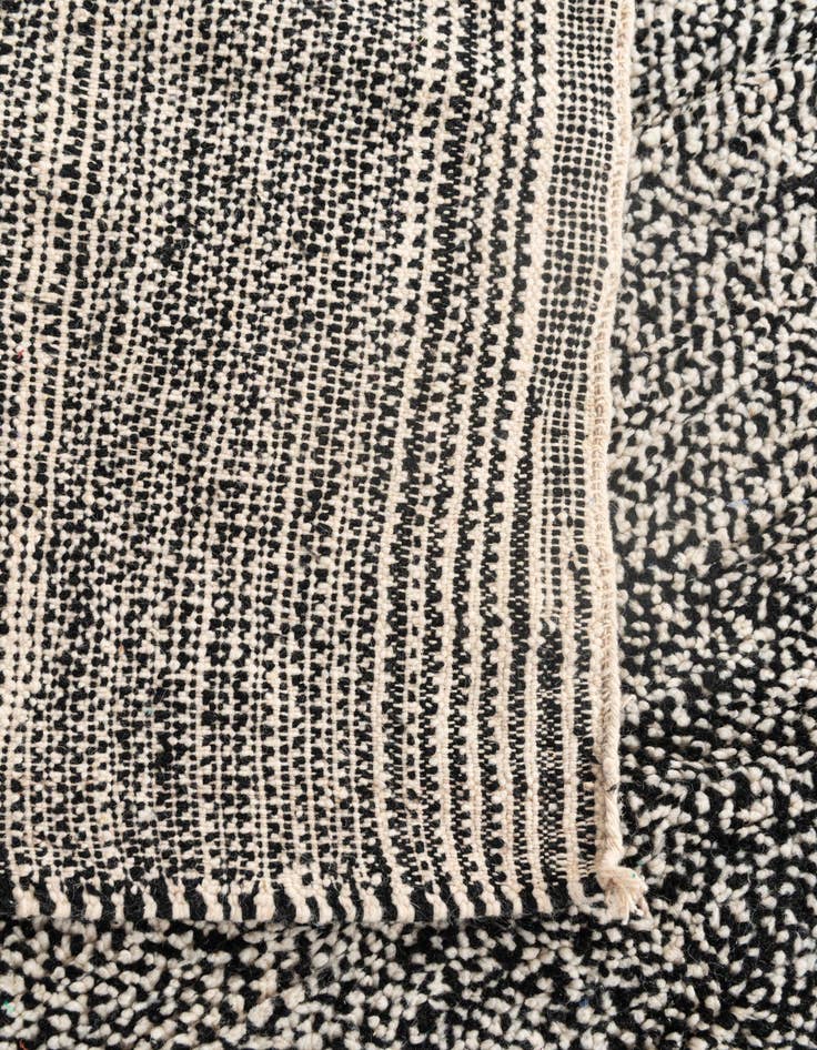 Detail image of 5' 2 x 8' 10  Hand Knotted Moroccan Wool Rug