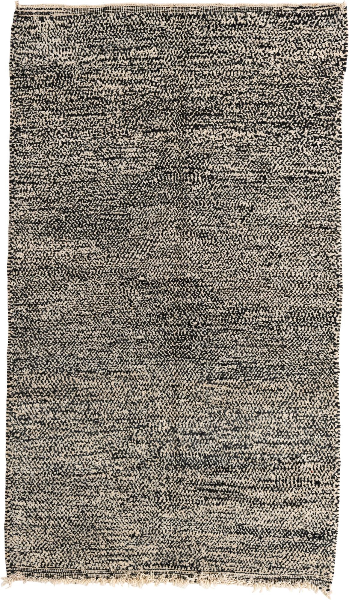 5' 2 x 8' 10 Hand Knotted Moroccan Wool Rug