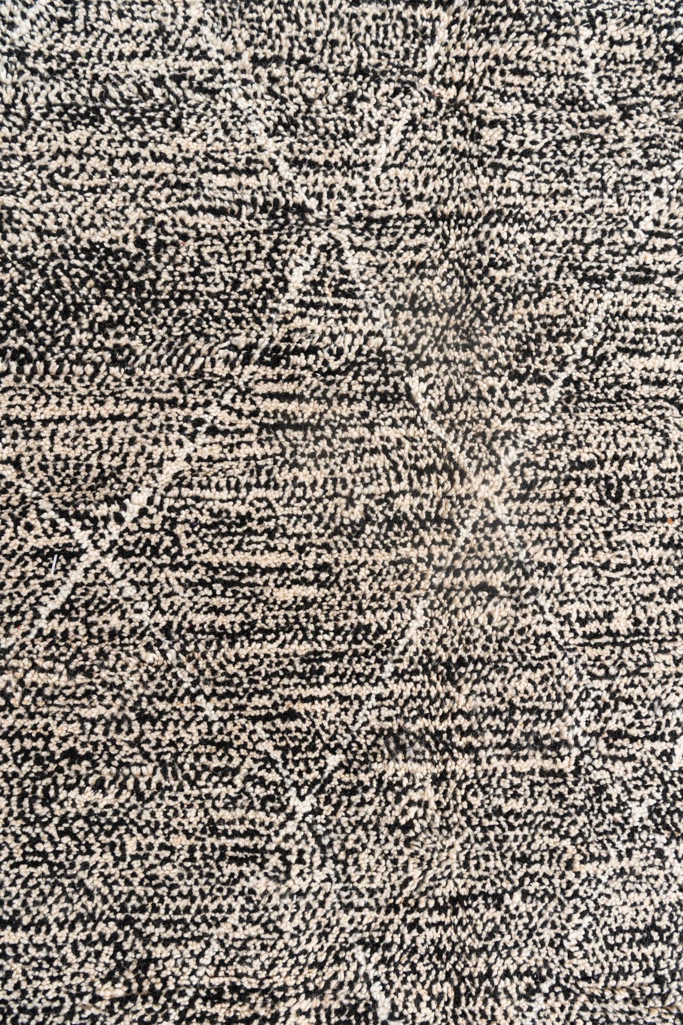 5' 2 x 8' 10 Hand Knotted Moroccan Wool Rug