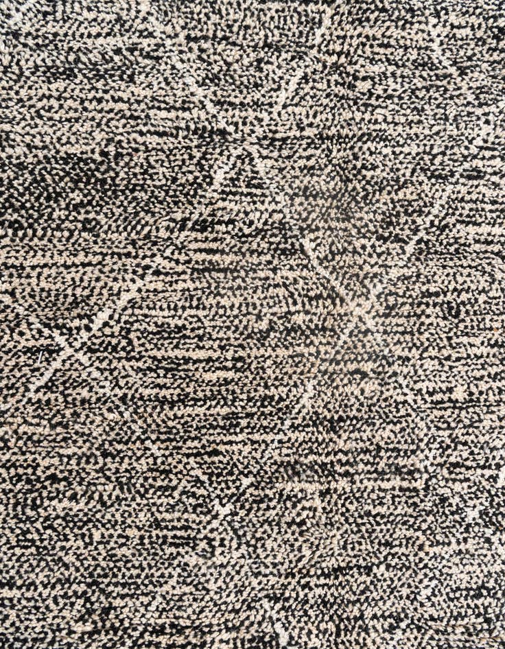 Detail image of 5' 2 x 8' 10  Hand Knotted Moroccan Wool Rug