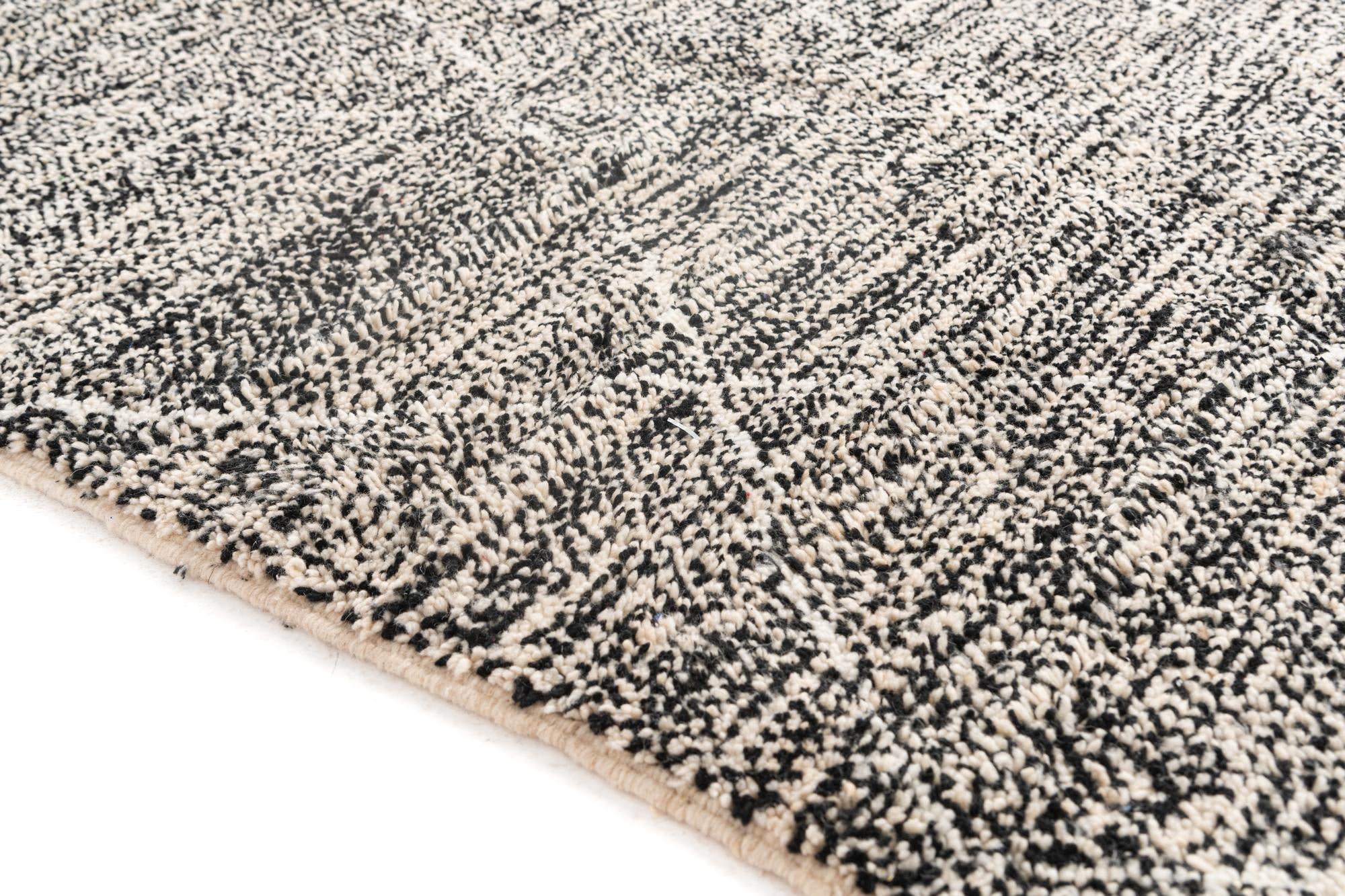 5' 2 x 8' 10 Hand Knotted Moroccan Wool Rug