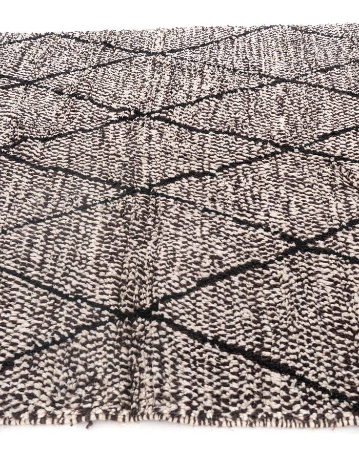 Detail image of 6' 6 x 9' 6  Hand Knotted Moroccan Wool Rug