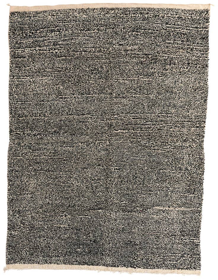 Detail image of 6' 5 x 10' Hand Knotted Moroccan Wool Rug