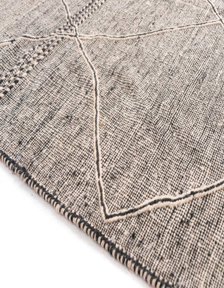 Detail image of 6' 8 x 10' 3  Hand Knotted Moroccan Wool Rug