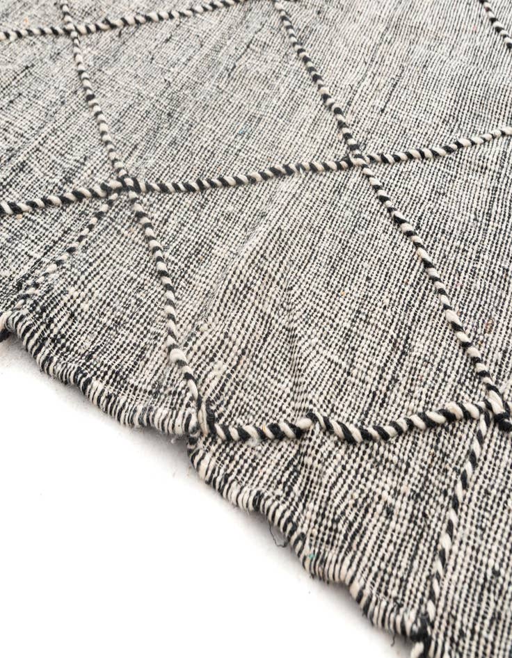 Detail image of 4' 10 x 8' 2  Hand Knotted Moroccan Wool Rug