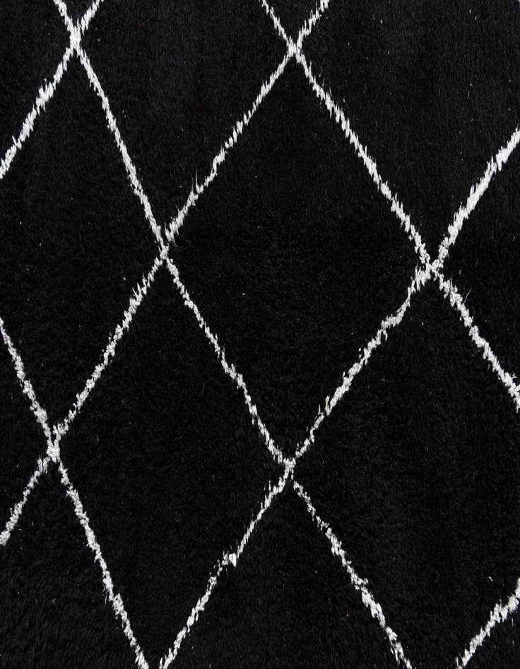 Detail image of 5' 4 x 8' 10  Hand Knotted Moroccan Wool Rug