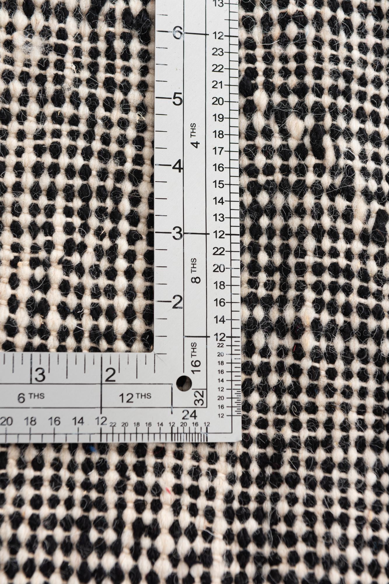 6' 7 x 10' 3 Hand Knotted Moroccan Wool Rug
