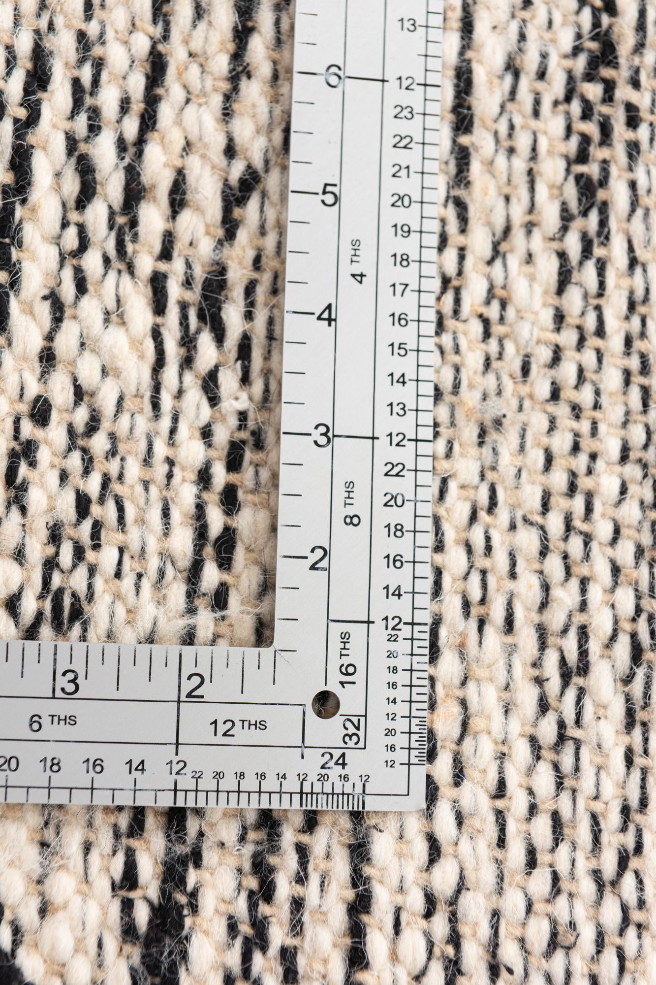 6' 4 x 9' 8 Hand Knotted Moroccan Wool Rug