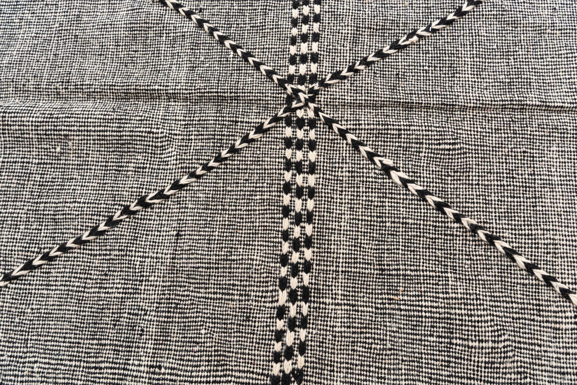7' 3 x 11' Hand Knotted Moroccan Wool Rug