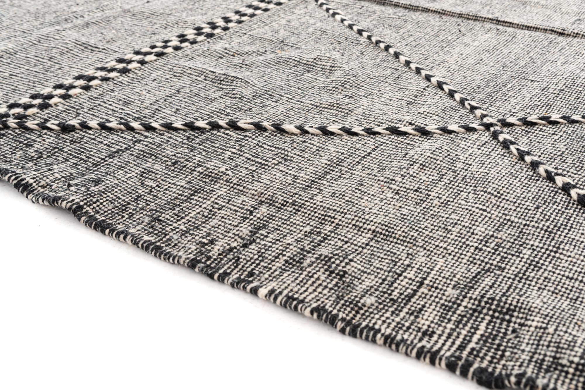 7' 3 x 11' Hand Knotted Moroccan Wool Rug