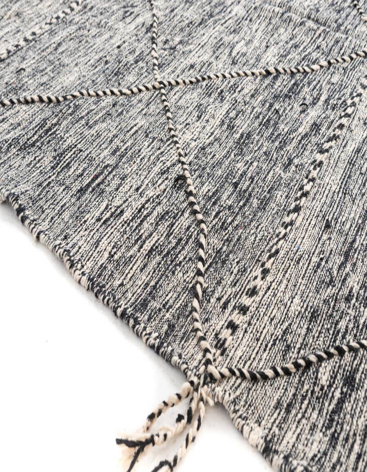 Detail image of 6' 6 x 9' 6  Hand Knotted Moroccan Wool Rug