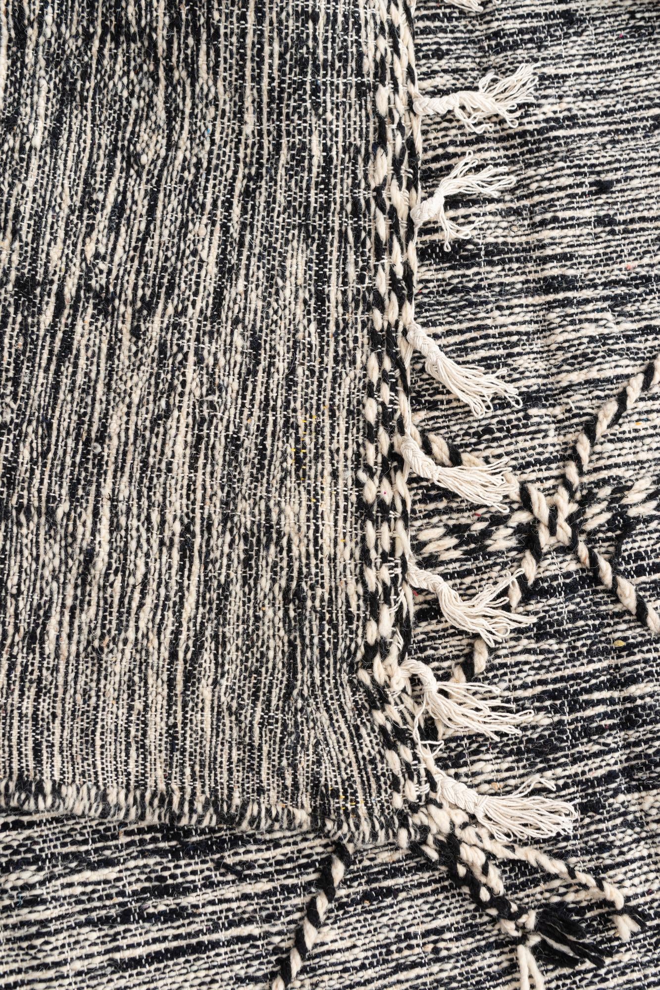 6' 6 x 9' 6 Hand Knotted Moroccan Wool Rug