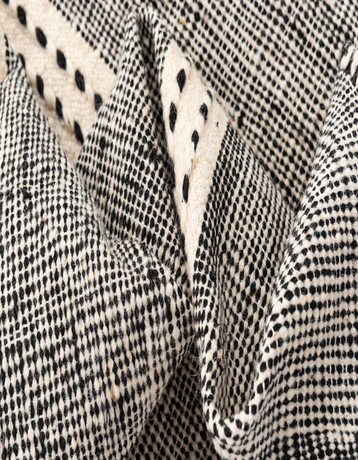 Detail image of 6' 2 x 9' 7  Hand Knotted Moroccan Wool Rug