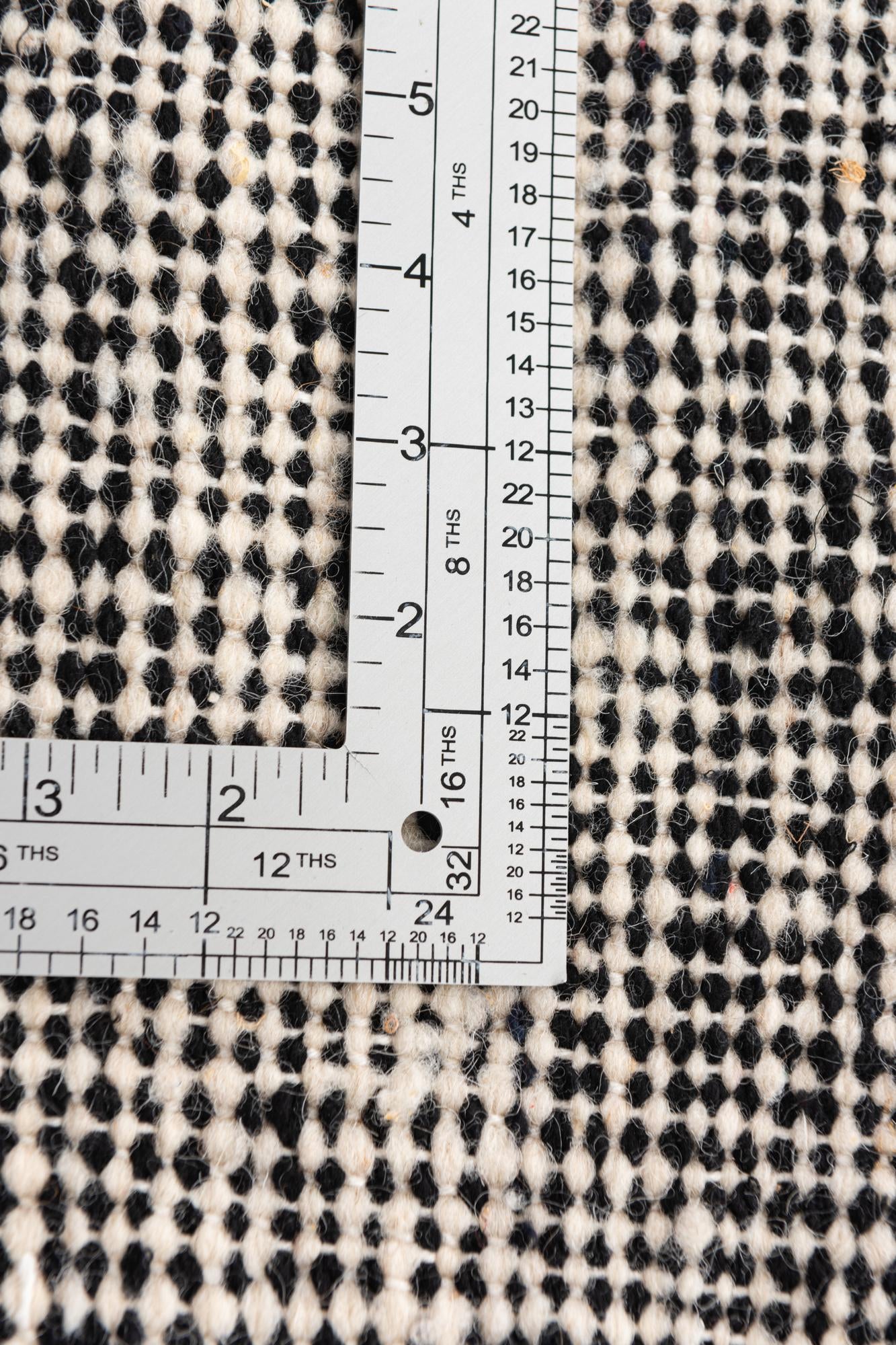 6' 2 x 9' 7 Hand Knotted Moroccan Wool Rug