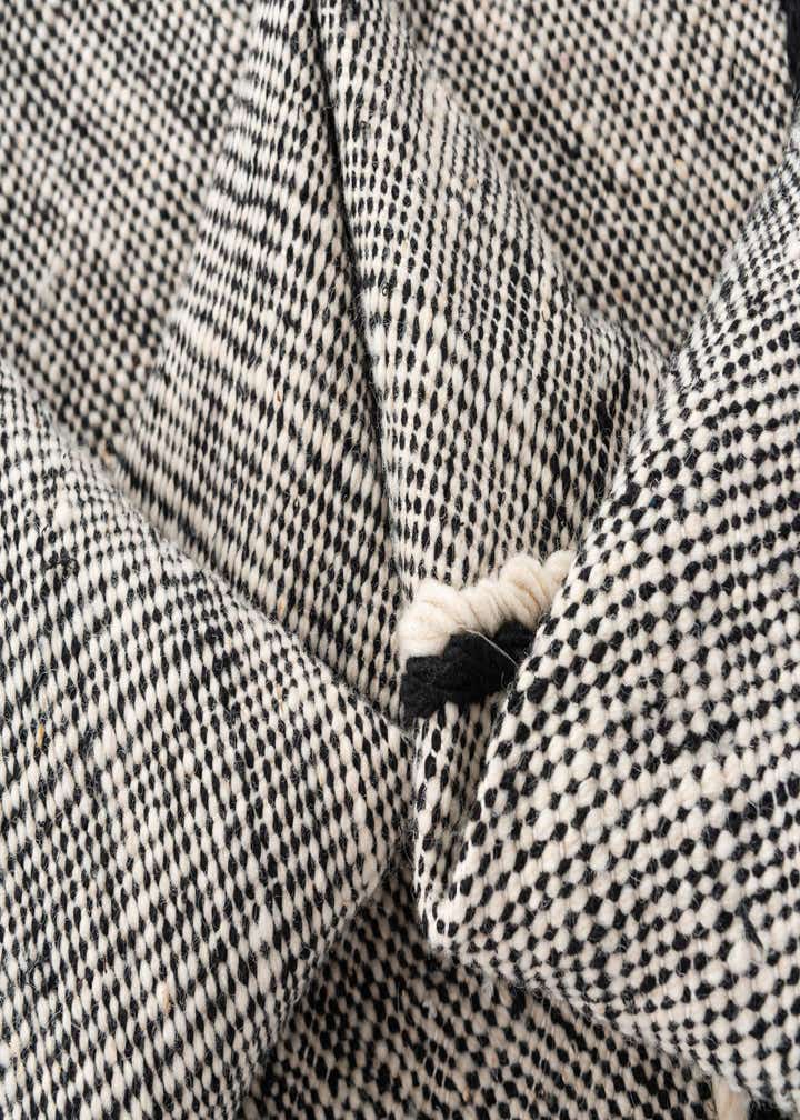 6' 6 x 9' 9 Hand Knotted Moroccan Wool Rug