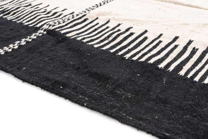6' 4 x 10' 8 Hand Knotted Moroccan Wool Rug