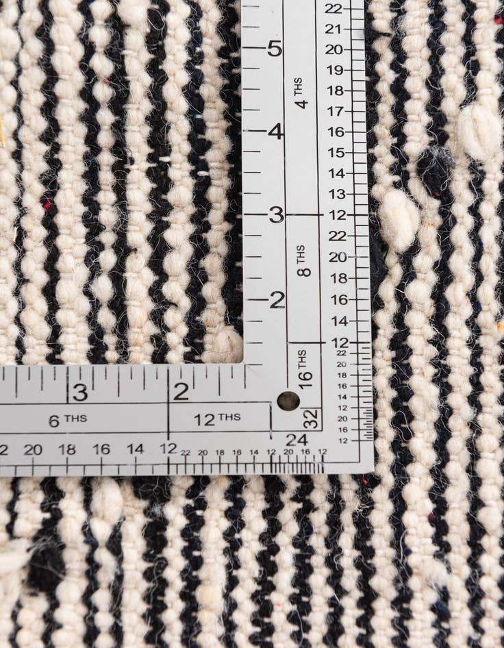 Detail image of 6' 3 x 10' 2  Hand Knotted Moroccan Wool Rug