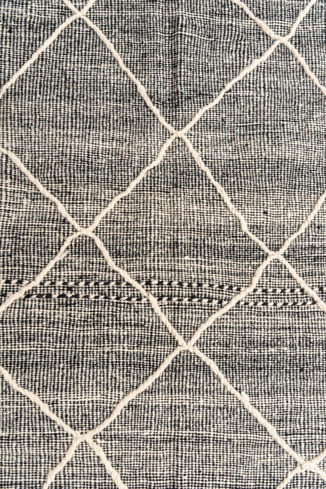 6' 8 x 10' 4 Hand Knotted Moroccan Wool Rug