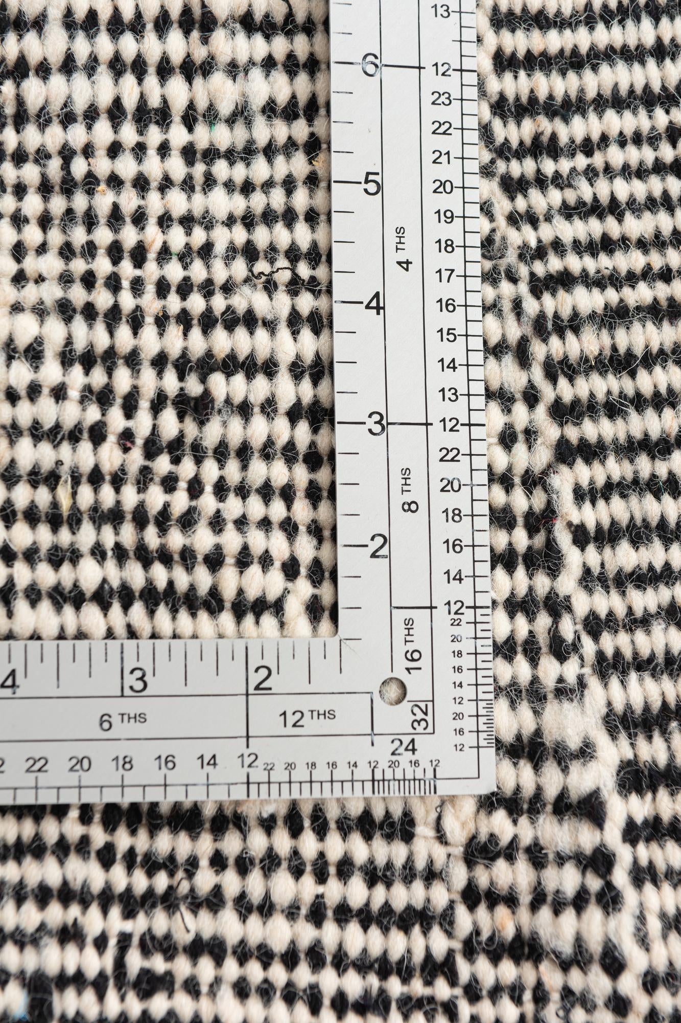 6' 8 x 10' 4 Hand Knotted Moroccan Wool Rug