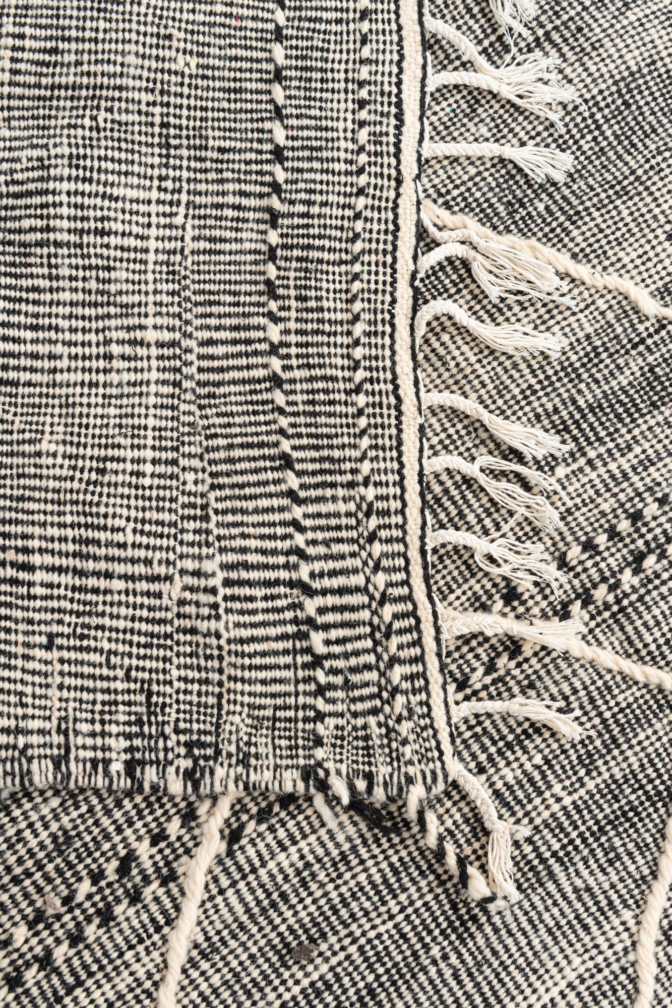 6' 8 x 10' 4 Hand Knotted Moroccan Wool Rug