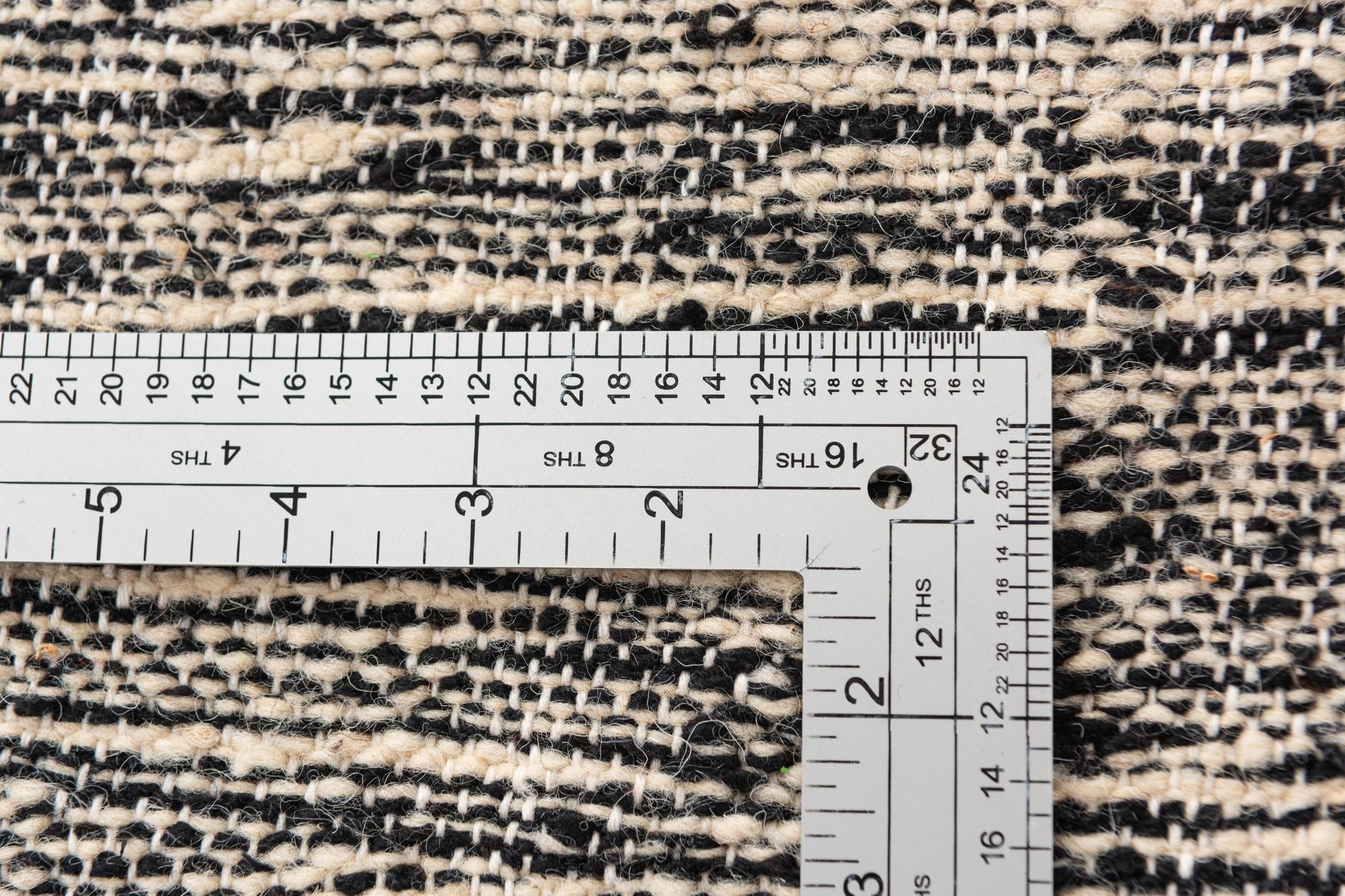 6' 5 x 9' Hand Knotted Moroccan Wool Rug