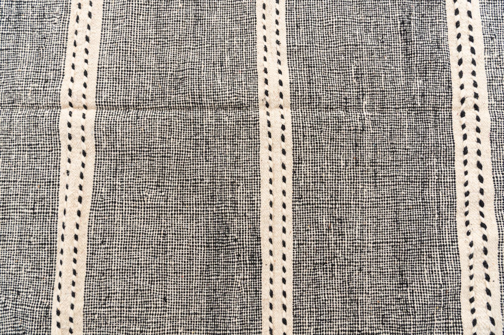 6' 5 x 9' 3 Hand Knotted Moroccan Wool Rug