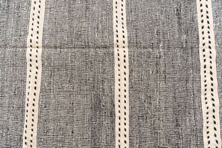 6' 5 x 9' 3 Hand Knotted Moroccan Wool Rug