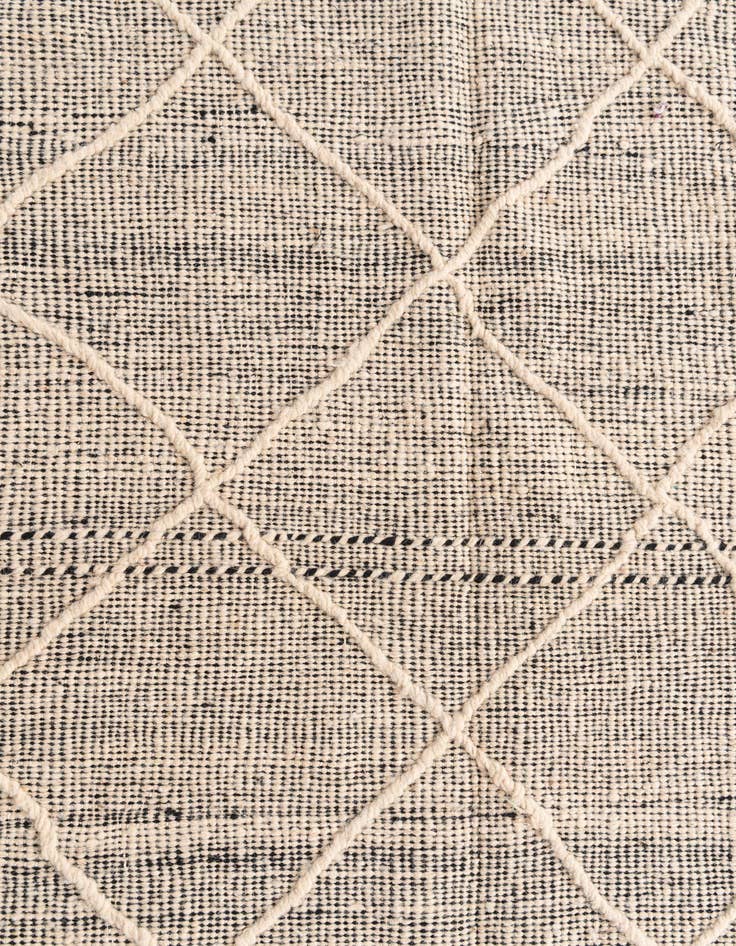Detail image of 6' x 9' 10  Hand Knotted Moroccan Wool Rug