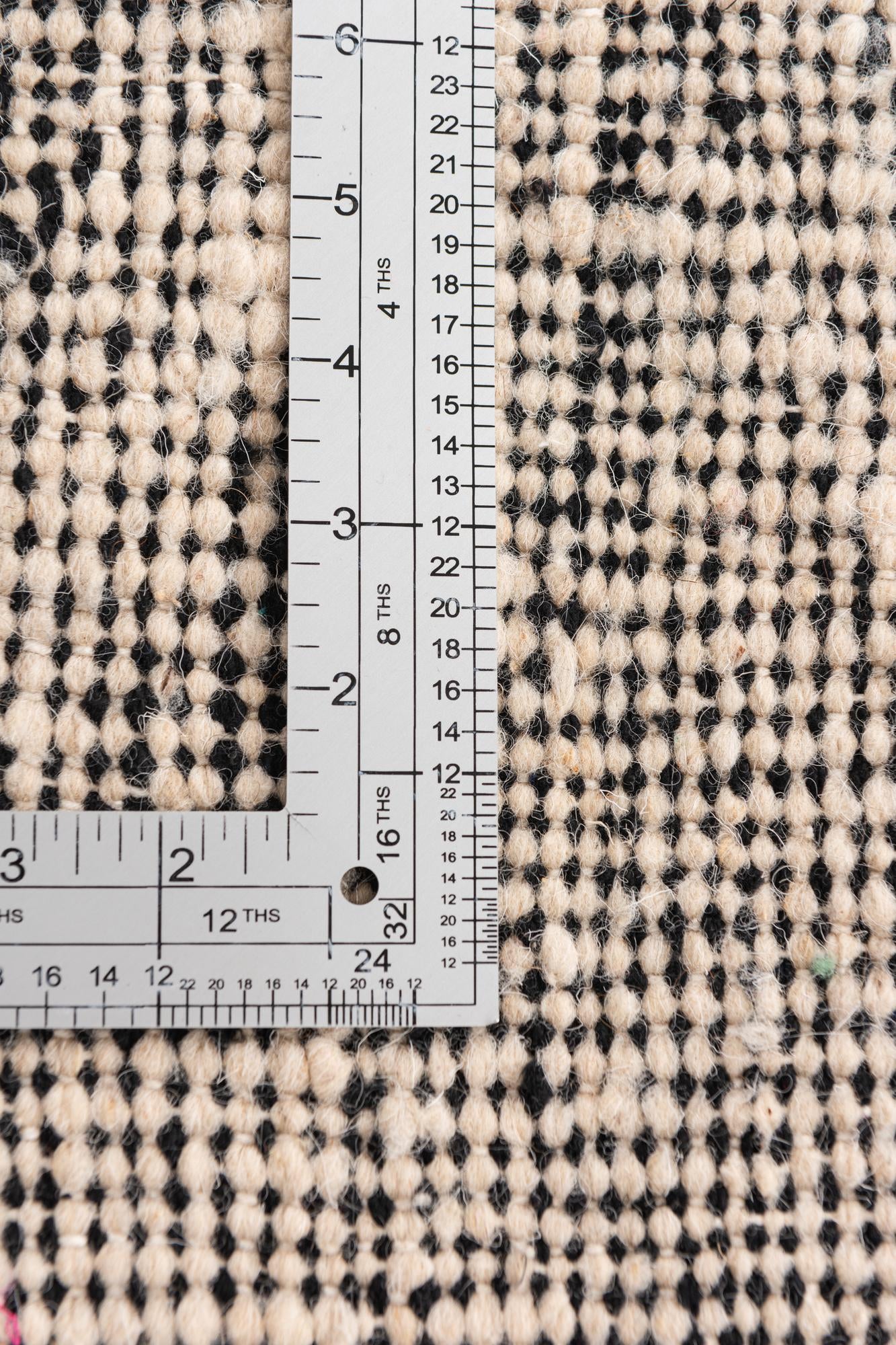 6' x 9' 10 Hand Knotted Moroccan Wool Rug