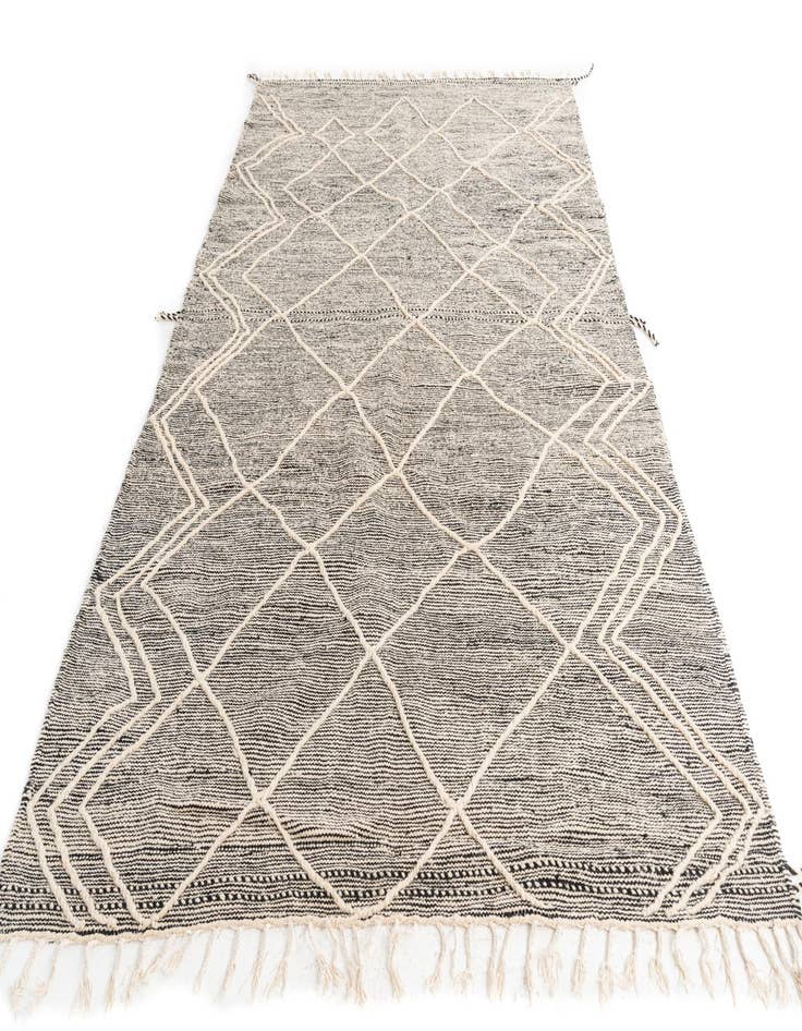 Detail image of 6' 5 x 10' 3  Hand Knotted Moroccan Wool Rug