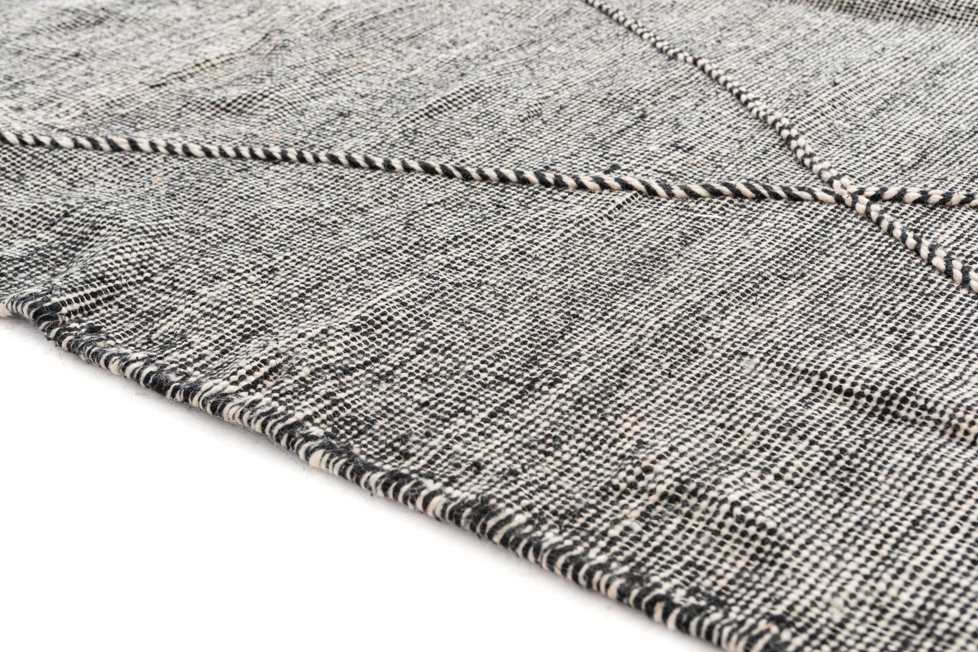 6' 7 x 9' 9 Hand Knotted Moroccan Wool Rug