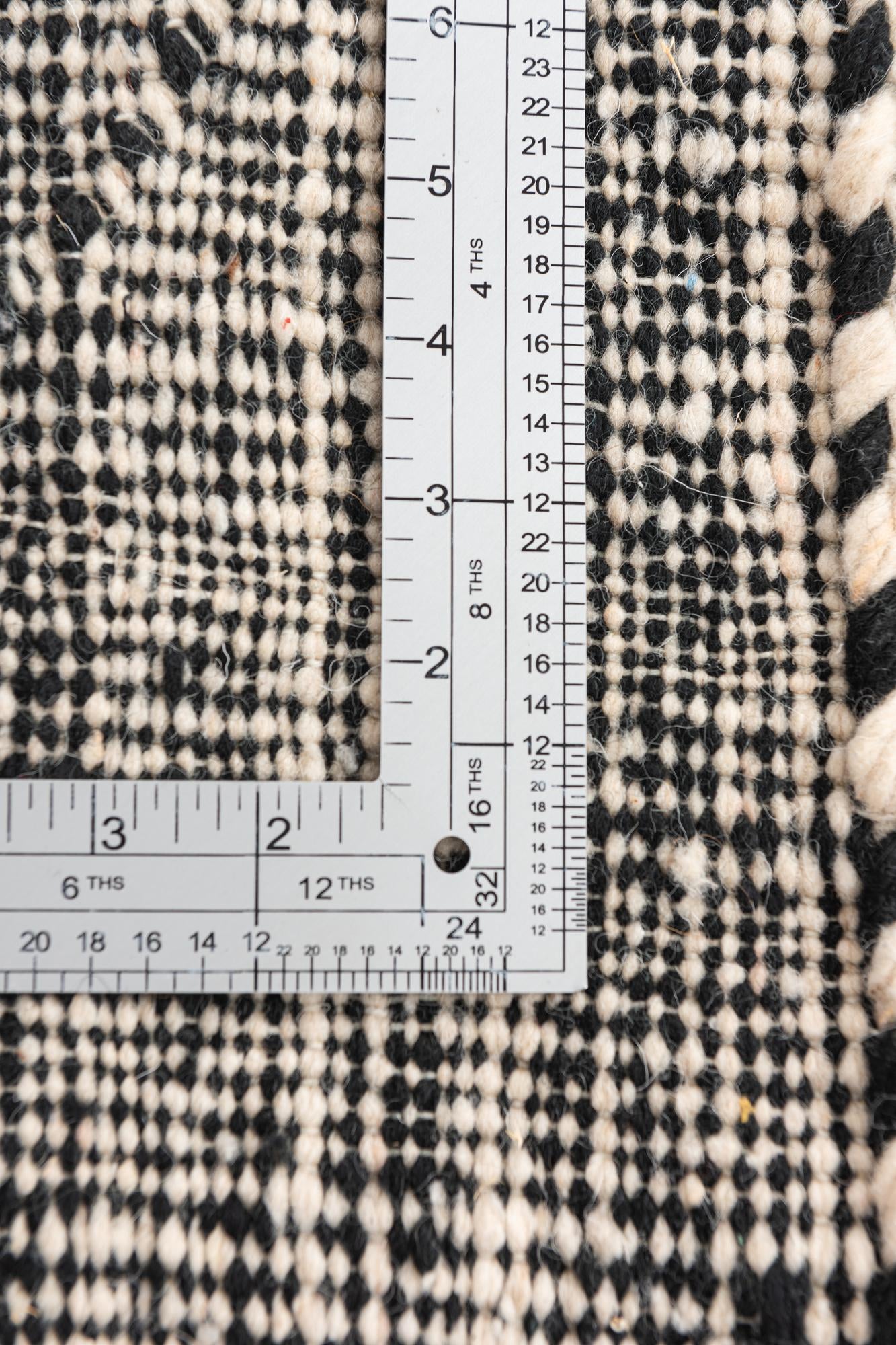 6' 8 x 10' 5 Hand Knotted Moroccan Wool Rug