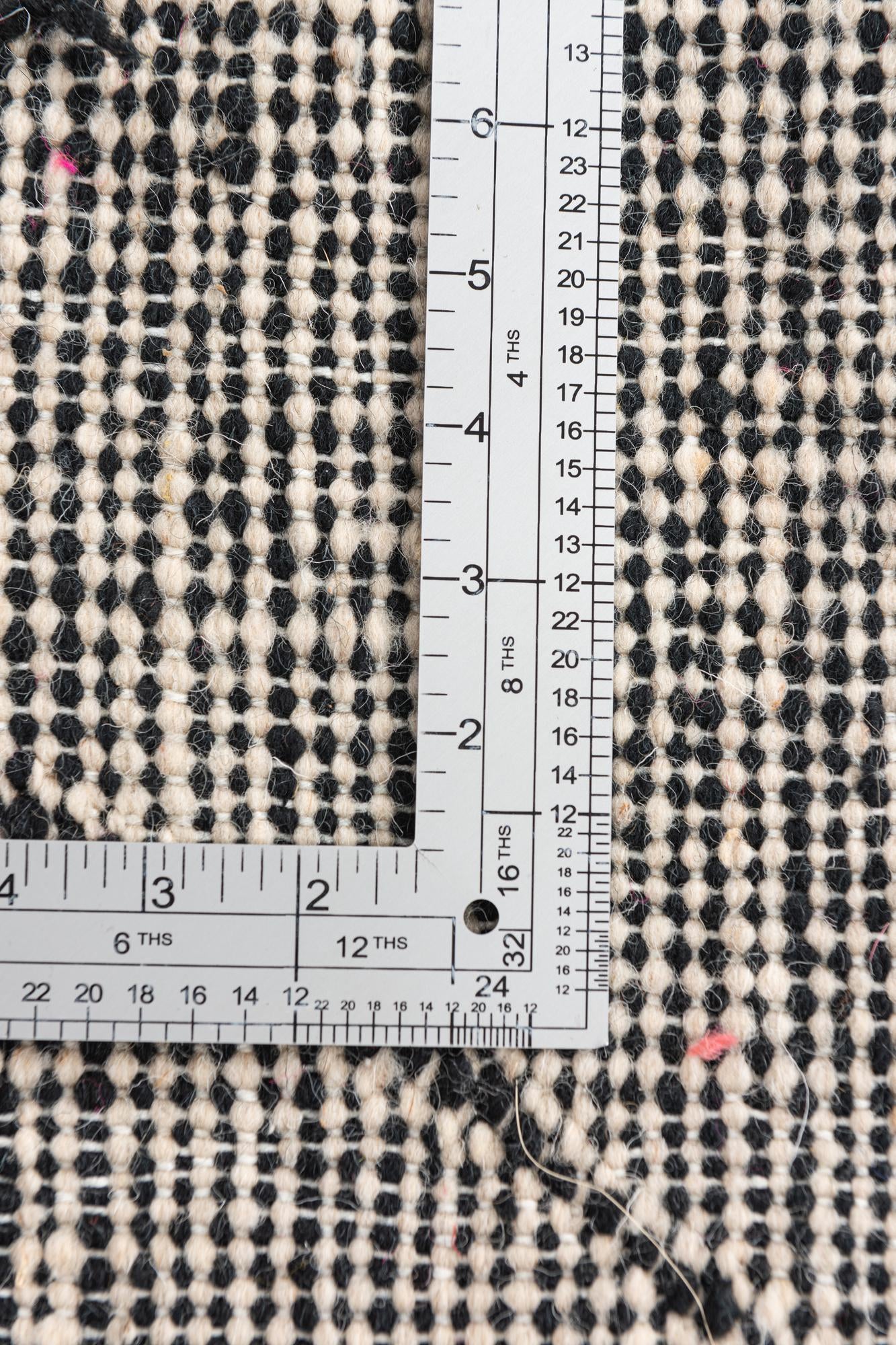 6' 9 x 10' 4 Hand Knotted Moroccan Wool Rug