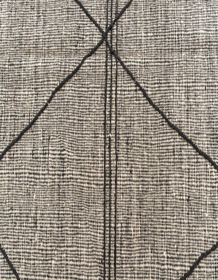 Detail image of 6' 3 x 10' 2  Hand Knotted Moroccan Wool Rug