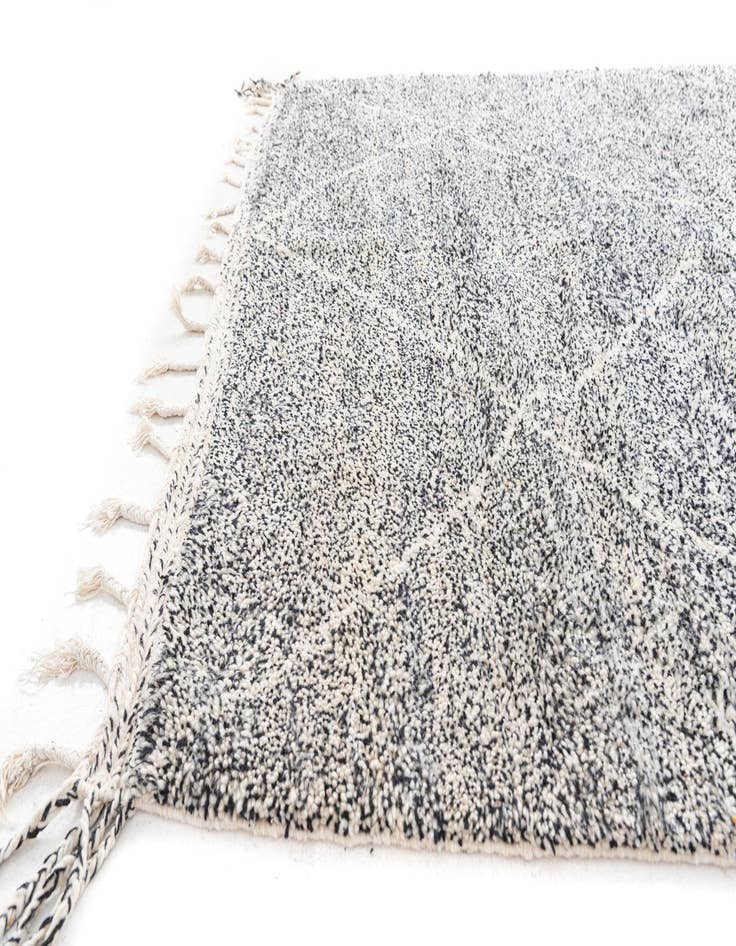 Detail image of 6' 9 x 9' 5  Hand Knotted Moroccan Wool Rug