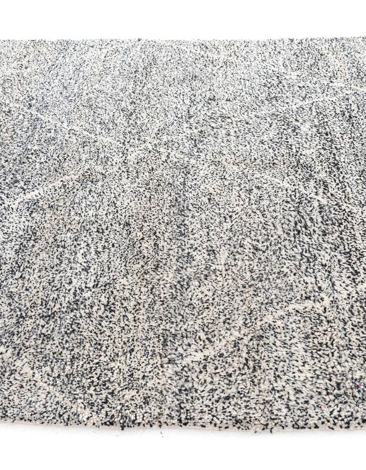 Detail image of 6' 9 x 9' 5  Hand Knotted Moroccan Wool Rug