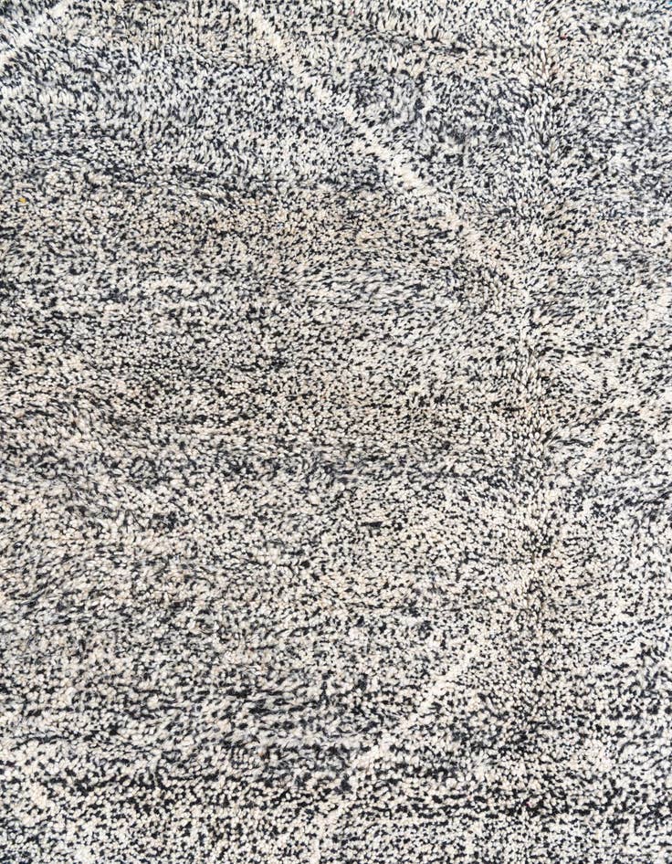 Detail image of 6' 9 x 9' 5  Hand Knotted Moroccan Wool Rug