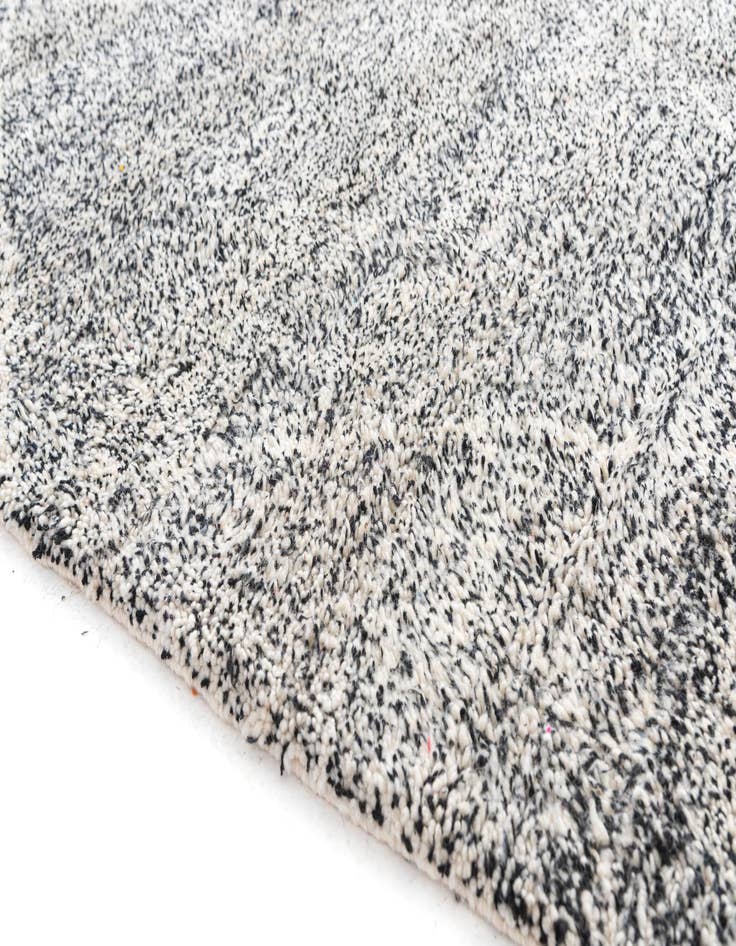 Detail image of 6' 9 x 9' 5  Hand Knotted Moroccan Wool Rug