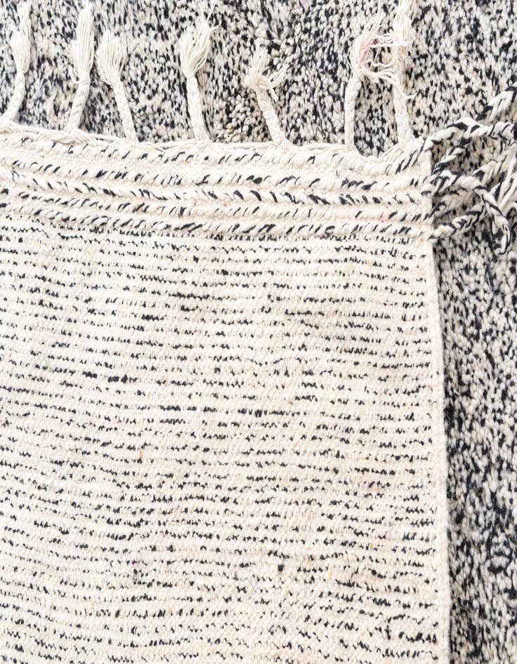 Detail image of 6' 9 x 9' 5  Hand Knotted Moroccan Wool Rug