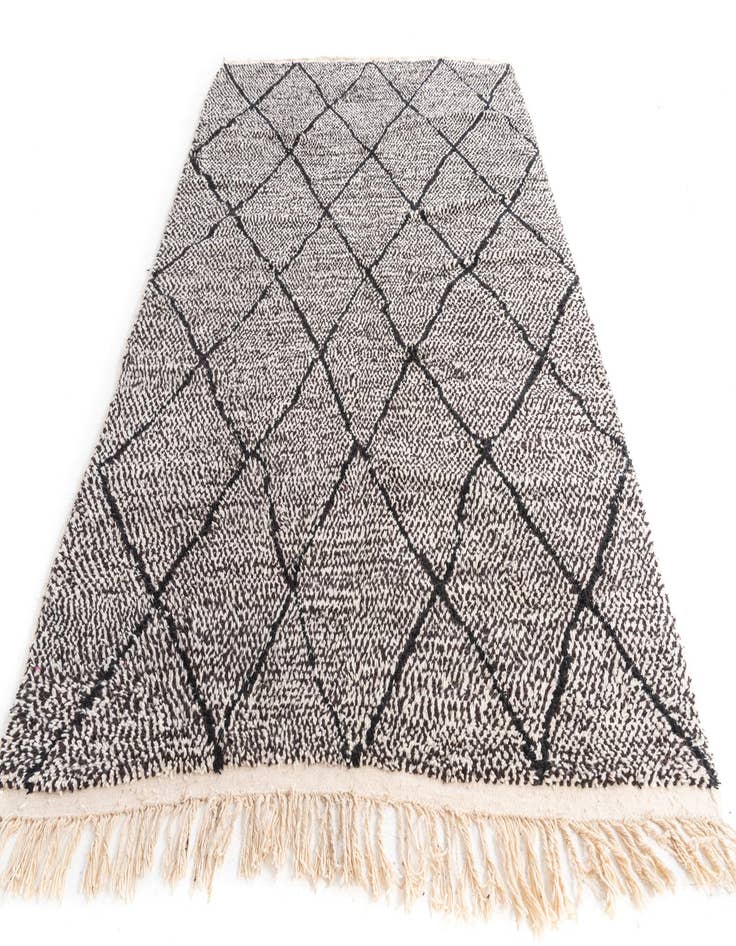 Detail image of 6' 10 x 10' 2  Hand Knotted Moroccan Wool Rug