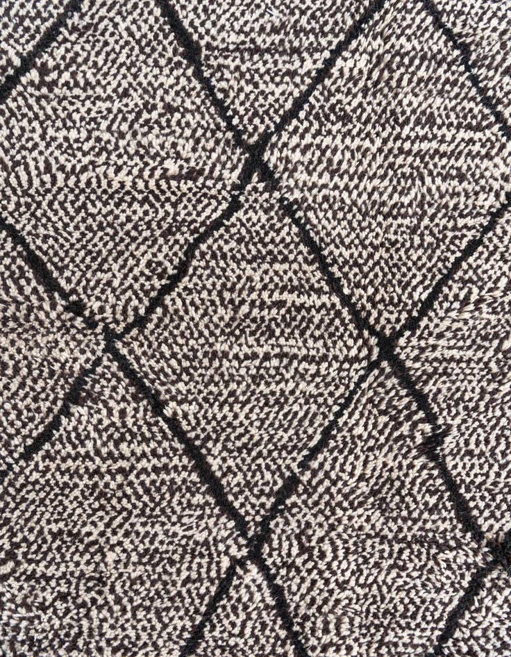 Detail image of 6' 10 x 10' 2  Hand Knotted Moroccan Wool Rug