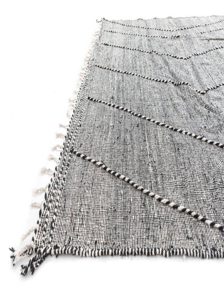 Detail image of 9' 2 x 13' 6  Hand Knotted Moroccan Wool Rug