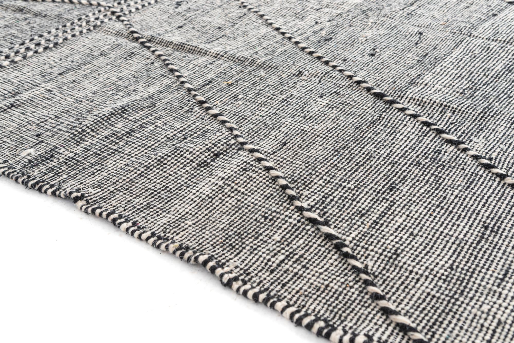 9' 2 x 13' 6 Hand Knotted Moroccan Wool Rug